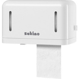 satino by wepa distributeur de papier toilette, blanc