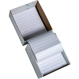 rillprint papier listing en continu, 380 mm x 8" (20,32 cm)
