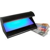 pavo Dtecteur de faux billets "Money check UV", noir