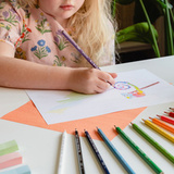 BIC kids Crayons de couleur aquarellables Aquacouleur, tui