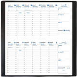 QUO vadis Agenda de poche "Bi-Planning", 2025, noir