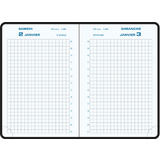 EXACOMPTA agenda de poche Journal 13 Quadrill 2025, assorti