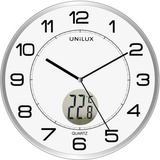 UNiLUX horloge murale  quartz "TEMPUS", diamtre: 300 mm