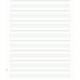 EXACOMPTA papier listing en continu, 240 mm x 11" (27,94 mm)