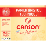 CANSON papier bristol technique, 240 x 320 mm, 250 g/m2