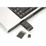 DIGITUS lecteur de cartes USB 2.0 Stick, sd / micro SD