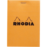 RHODIA bloc agraf No.12, 85 x 120 mm, quadrill 5x5, orange
