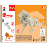 Marabu kids Puzzle 3D "Lion", 34 pices