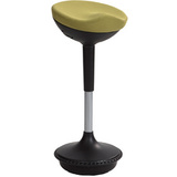 ALBA tabouret ergonomique  bascule STOOLY, noir / argent