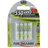 ANSMANN pile rechargeable maxe NiMH, micro AAA, blister de 4