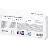 Tombow marqueur ABT PRO, kit de 12, grey Colors