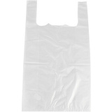PAPSTAR sac en plastique, en HDPE, blanc