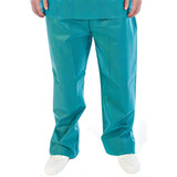 HYGOSTAR pantalon de bloc opératoire, en SMS, vert, S