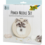 folia kit de punch Needle en alpaga, 8 pices