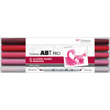 Tombow marqueur ABT PRO,  base d'alcool, kit Pink Colors