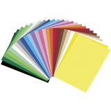 folia papier de couleur, (L)500 x (H)700 mm, assorti