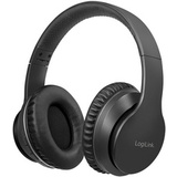 LogiLink casque Bluetooth V5.0 active Noise Cancelling, noir