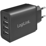 LogiLink chargeur secteur usb avec 4 ports USB, noir