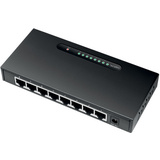 LogiLink switch de bureau Gigabit Ethernet, 8 ports, noir