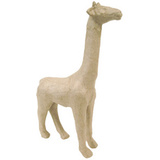 dcopatch support en papier mch "Girafe", 280 mm