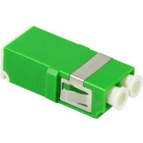 LogiLink coupleur  fibre optique, lc duplex/APC, vert