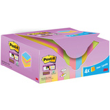 Post-it bloc-note Super sticky Notes, 47,6 x 47,6 mm, 20+4