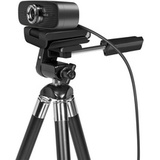 LogiLink Caméra de conférence hd USB, 2 micros, 100 degrés