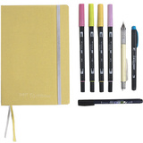 Tombow kit de journaling cratif BRIGHT, avec carnet
