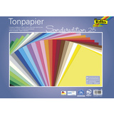 folia papier de couleur, (L)350 x (H)500 mm, assorti