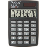 Rebell calculatrice de poche SHC 108, noir