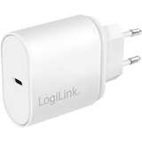 LogiLink chargeur secteur USB, 1x port PD USB-C, 20 W, blanc