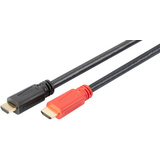 DIGITUS Câble de raccordement hdmi high Speed, 10 m, noir/