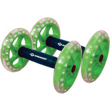 SCHILDKRT roues abdominales dual Core Wheels, noir/vert