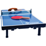 DONIC SCHILDKRT mini-table de tennis de table, kit, bleu