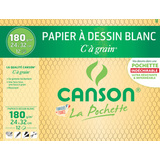 CANSON papier  dessin "C"  grain, pochette indchirable