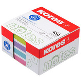 Kores bloc-note adhsif recycling "Recycled pastel Notes"