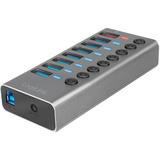LogiLink hub USB 3.2 gen1, 7 ports + 1 port de charge rapide