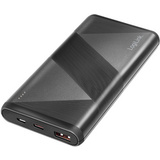 LogiLink batterie externe mobile, 10.000 mAh, 2x USB, noir