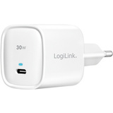 LogiLink chargeur secteur USB, 1x usb-c (PD), blanc