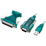 LogiLink adaptateur USB 2.0 - rs232 9/25 broches + rallonge