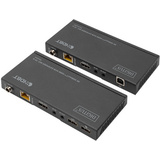 DIGITUS kit d'extension kvm HDMI 4K HDBaseT, 70 m, noir