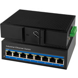 LogiLink switch industriel gigabit Ethernet, 8 ports