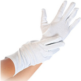 HYGOSTAR gant en coton Blanc, XL, blanc