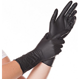 HYGOSTAR gant nitrile safe LONG, XL, sans poudre, noir