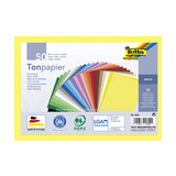 folia papier de couleur, A3, 130 g/m2, couleurs assorties