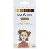 COPIC marqueur ciao, kit de 5+1 "Hair tones 1"
