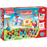 Maped creativ Coffret 52 tampons "LETTRES & ANIMAUX"