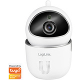 LogiLink Camra ip Smart Wi-Fi, compatible Tuya, blanc
