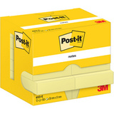Post-it bloc-note adhsif, 76 x 76 mm, jaune