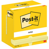 Post-it bloc-note adhsif, 127 x 76 mm, lign, jaune
